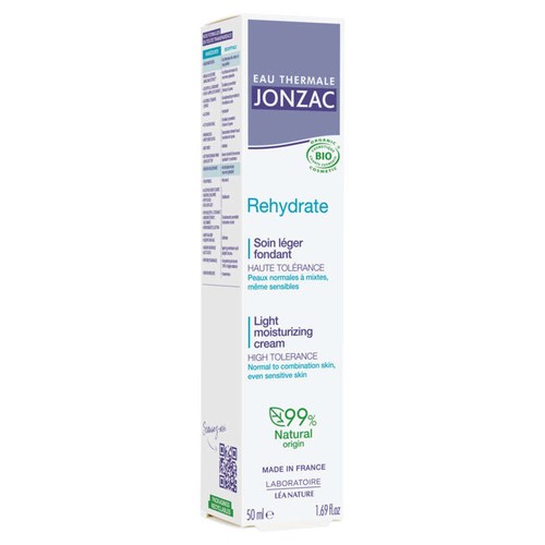 Eau Thermale Jonzac Soin Léger Réhydratant Bio 50ml