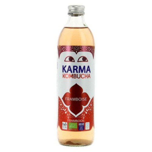 Karma Kombucha Framboise Bio 50cl