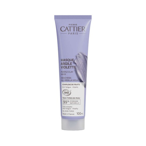 Cattier Masque Argile Violette Bio 100ml