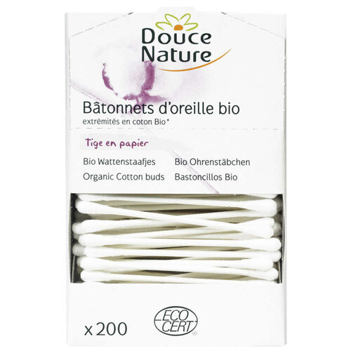 Doucenature Douce Nature Bâtonnets D'Oreille Bio 200G
