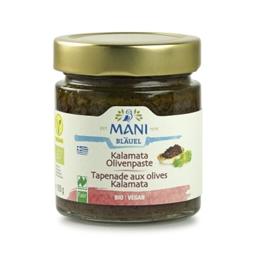 Mani Blauel Tapenades d'Olives Kalamata Bio 180g