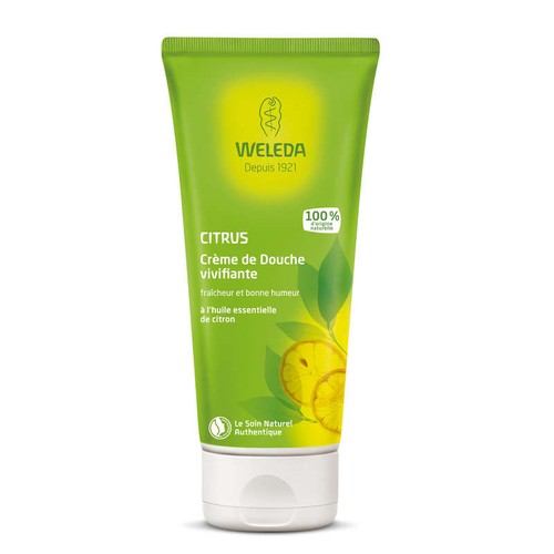 Weleda Crème de Douche Vivifiante Bio au Citrus 200ml