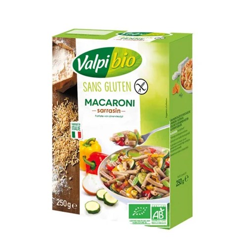 Valpibio Macaroni sarrasin sans gluten Bio 250g