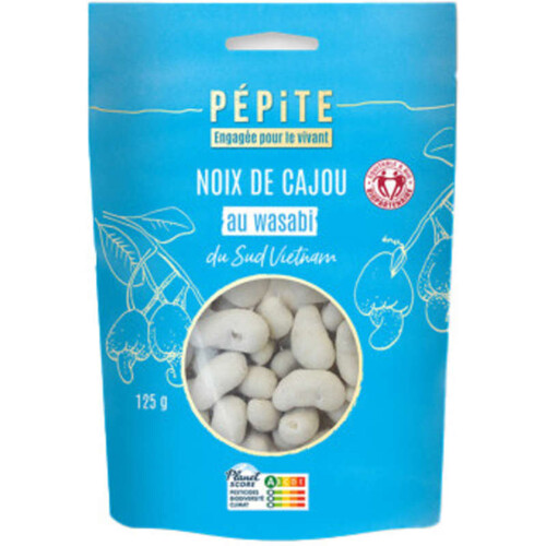 Pépite Noix de Cajou au Wasabi 125g