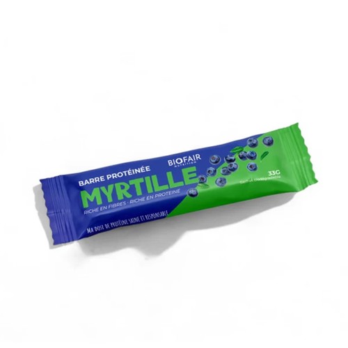 Biofair Barre Protéinée Myrtille 35g