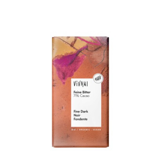 Vivani Chocolat Noir 71% de Cacao Bio 100G