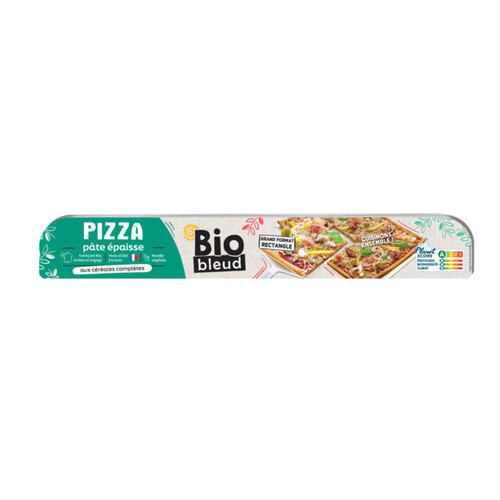 Biobleud Pâte À Pizza Familiale Rectangulaire 430G Bio