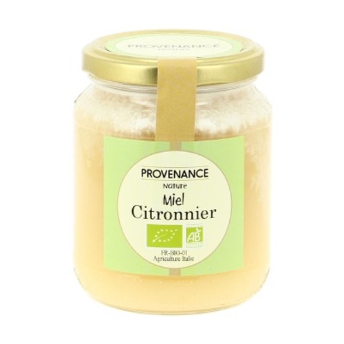 Provenance Nature Miel Citronnier Italie Bio 500g