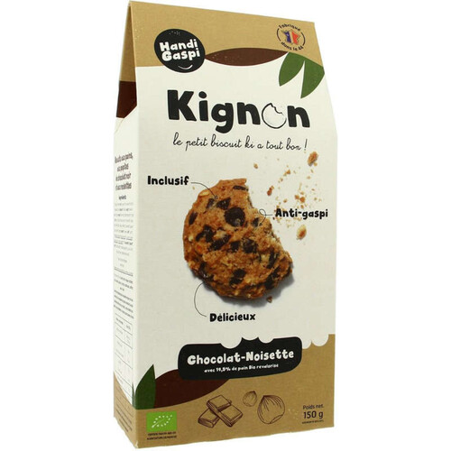 Kignon Biscuits Choco Noisette 150g