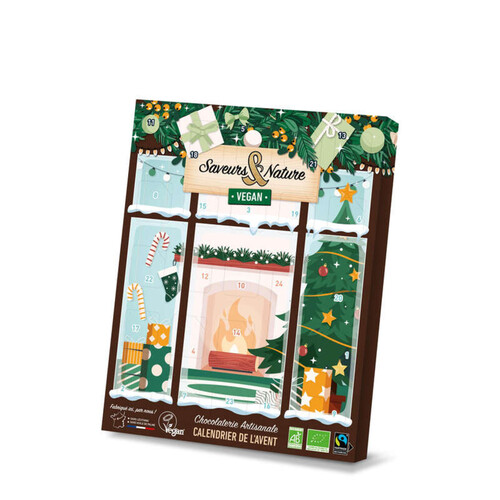 Saveurs & Nature Calendrier de l'Avent Vegan 110g