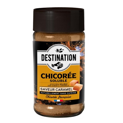 Destination Café Chicorée soluble caramel Bio 100g