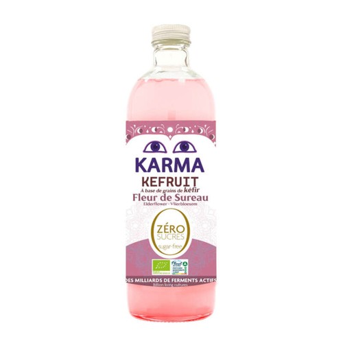 Karma Kefruit à Base de Graines de Kéfir & Fleurs de Sureau 75cl