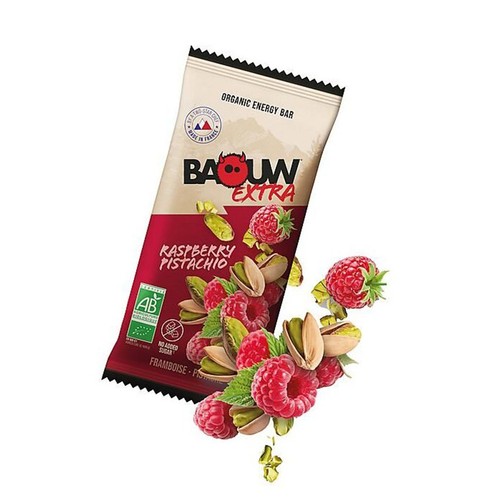 Baouw Extra Barre Framboise Pistache 50g