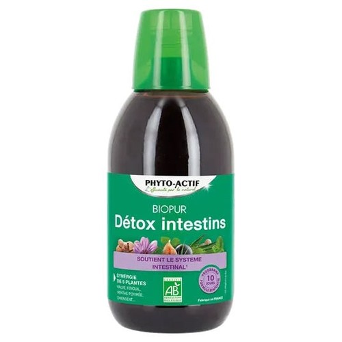 Phyto actif Cocktail Détox Intestins Bio 500ml
