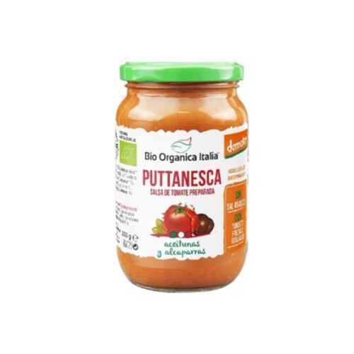 Bio Organica Italia Sauce Puttanesca Salsa de Tomate Préparé 350g