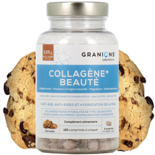 Granions Collagène à Croquer Cookie 120g