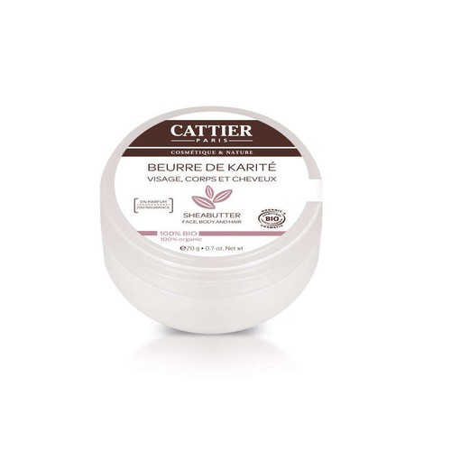 Cattier Beurre de Karité 100% Bio 20g
