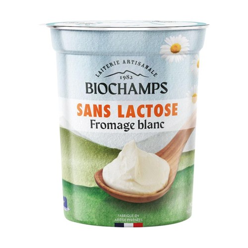 Biochamps Fromage Blanc Sans Lactose 400g