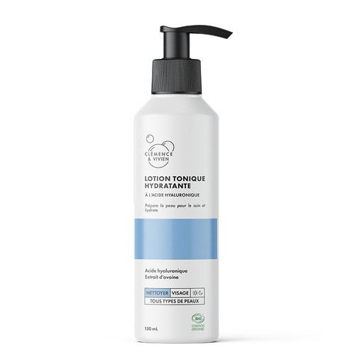 Clémence & Vivien Toner Hydratant à l'Acide Hyaluronique 150ml