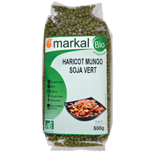 Markal Soja Vert Haricot Mungo 500g