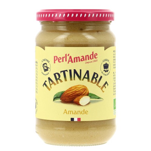 Perlamande Tartinade d'Amande au Sucre de Canne Bio 300g