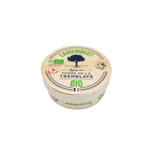 Ferme Tremblaye Camembert Fermier au Lait Entier 250g