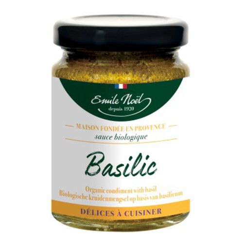 Emile Noël Sauce Basilic Bio 90g