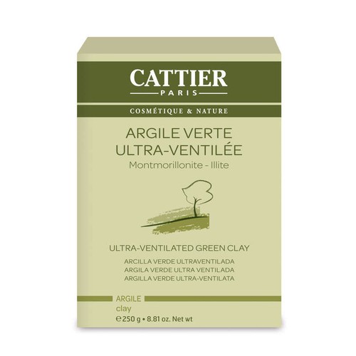 Cattier Argile verte ultra ventilée 250g