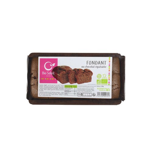Bio Soleil Fondant Au Chocolat Bio 250g