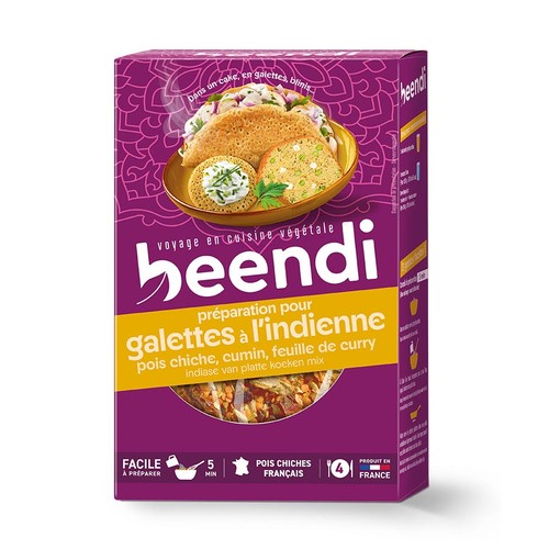 Beendi préparation pour Galettes à l’Indienne 250g
