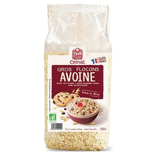 Celnat Gros Flocon d'Avoine Bio 500g