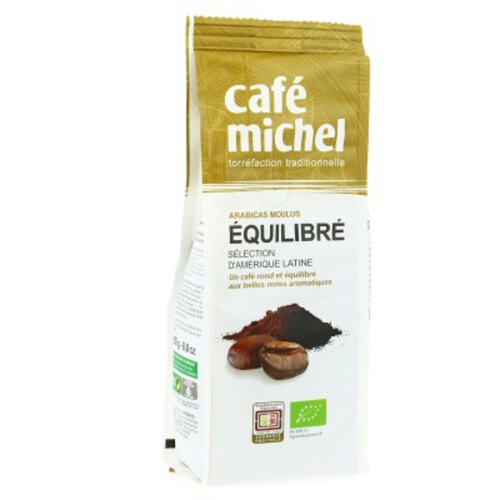 Cafe Michel Café Moulu Mélange Équilibré 250G Bio