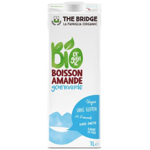 The Bridge Bio Organic Boisson Amande Gourmande 1L