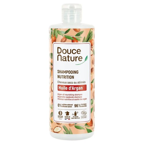 Douce Nature Shampooing cheveux secs et abîmés Bio 350ml