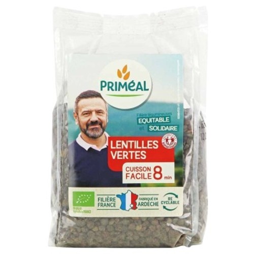 Primeal Lentilles Vertes Bio 300g