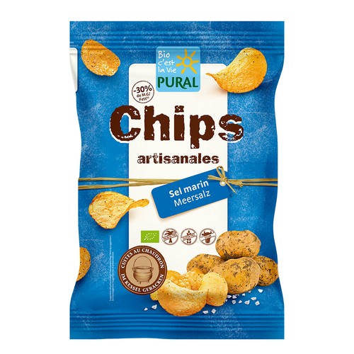 Pural Chips Salées Artisanales Bio