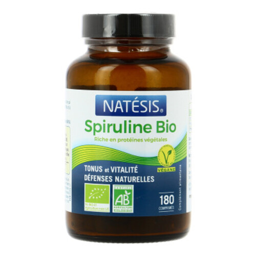 Natésis Spiruline Bio x180 Comprimés