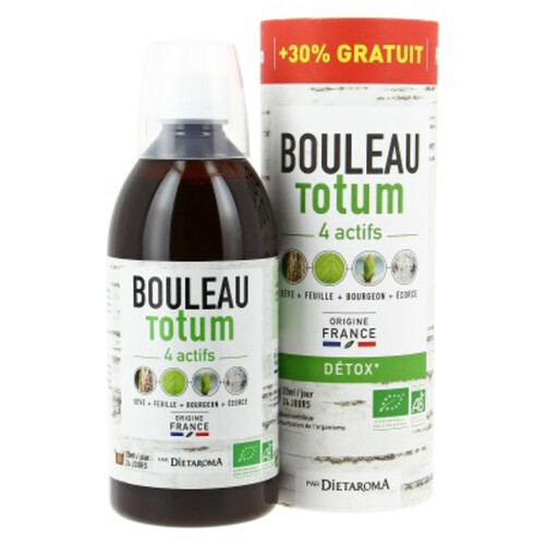Dietaroma Bouleau Totum 4 actifs Bio 480ml
