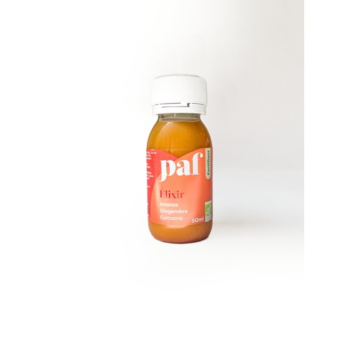 Paf Elixir Ananas Gingembre Curcuma 60ml