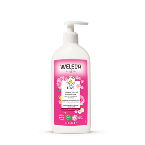 Weleda love crème de douche harmonisante 400ml