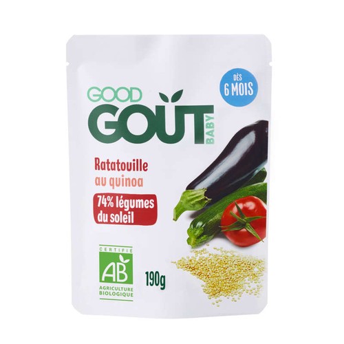 Good Goût Ratatouille au quinoa bio Dès 6 mois 190g
