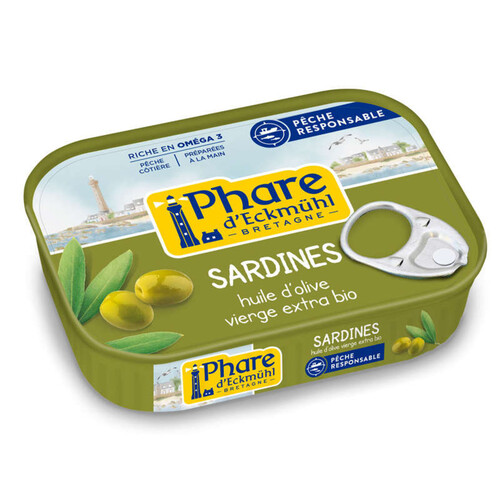 Phare D'Eckmuhl Sardines à L'Huile d'Olive Msc 135g