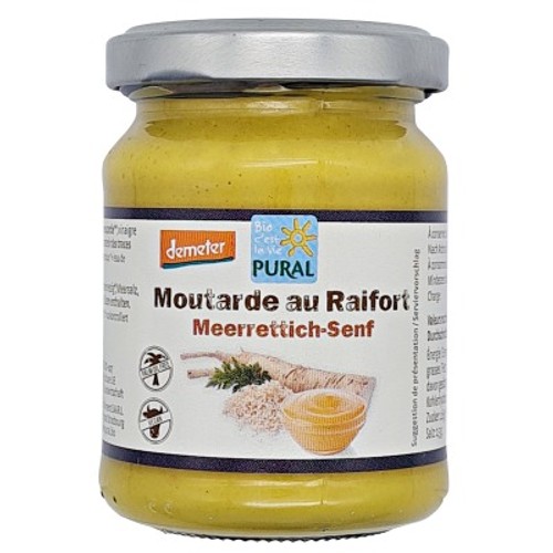 Pural Moutarde au Raifort 125g