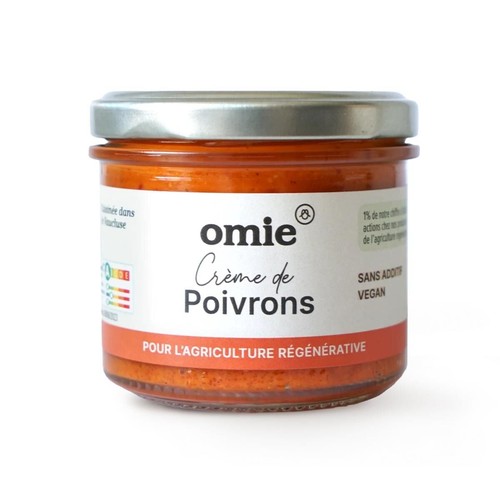 Omie  Crème de Poivrons 90g