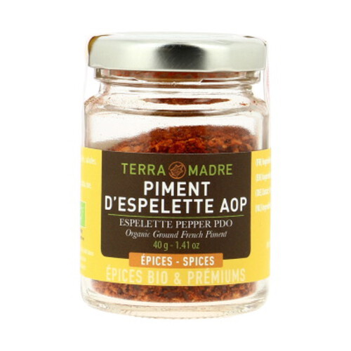 Terra Madre Piment D'Espelette Bio 40G