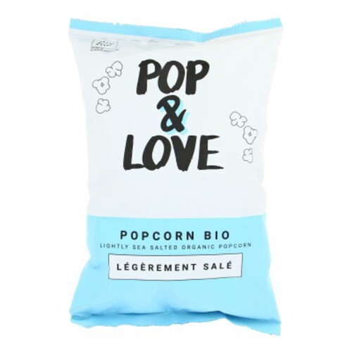 Pop & Love Popcorn Salé Bio 80G