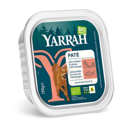 Yarrah Pâté Saumon Poulet 150g