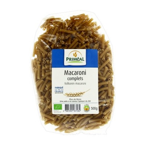 Priméal Macaronis Complets Bio 500g