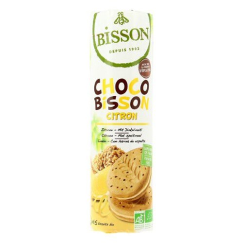 Bisson Biscuits Choco Bisson Citron à l'Epeautre 300g