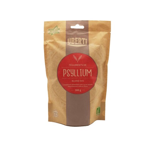 Uberti Téguments de Psyllium Blond Bio 300g